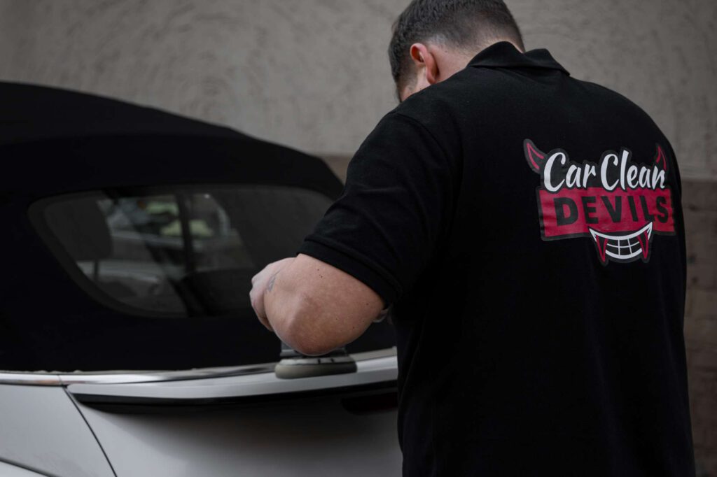 Cabrioverdeck Reinigung