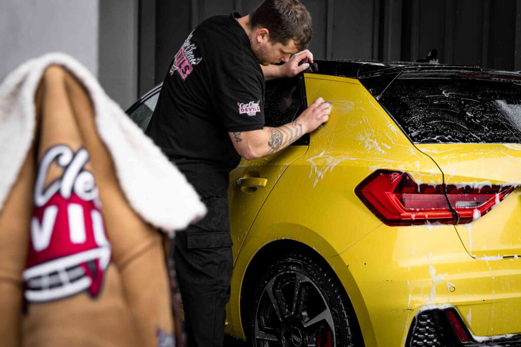 Mobile Fahrzeug Innenreinigung