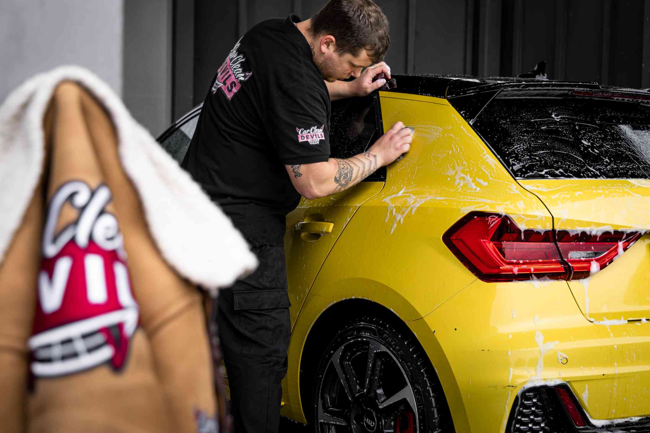 Mobile Fahrzeug Innenreinigung